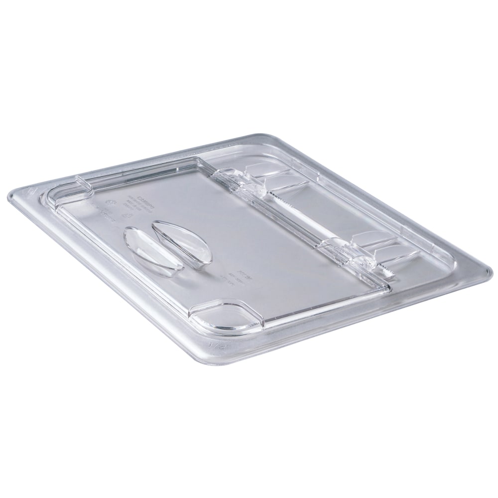 Cambro Camwear 1/2 Food Pan Flip Lids, Clear, Set Of 6 Lids MPN:20CWL135