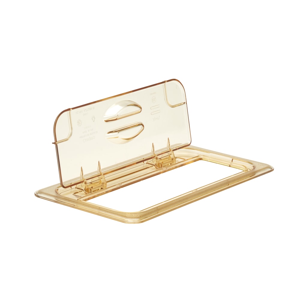 Cambro H-Pan High-Heat GN 1/3 FlipLids, Amber, Set Of 6 Lids MPN:30HPL150