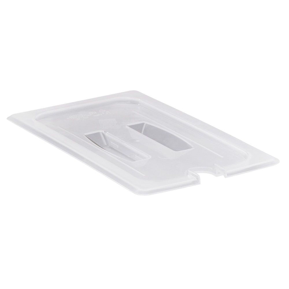 Cambro Translucent 1/3 Food Pan Lids With Notched Handles, Pack Of 6 Lids MPN:30PPCHN190