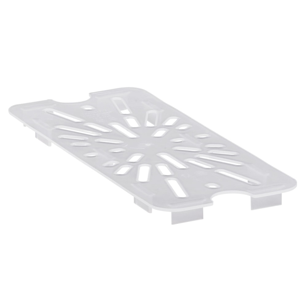 Cambro Translucent GN 1/3 Drain Shelves, 9/16inH x 10-7/16inW x 4-5/8inD, Pack Of 6 Shelves MPN:30PPD190