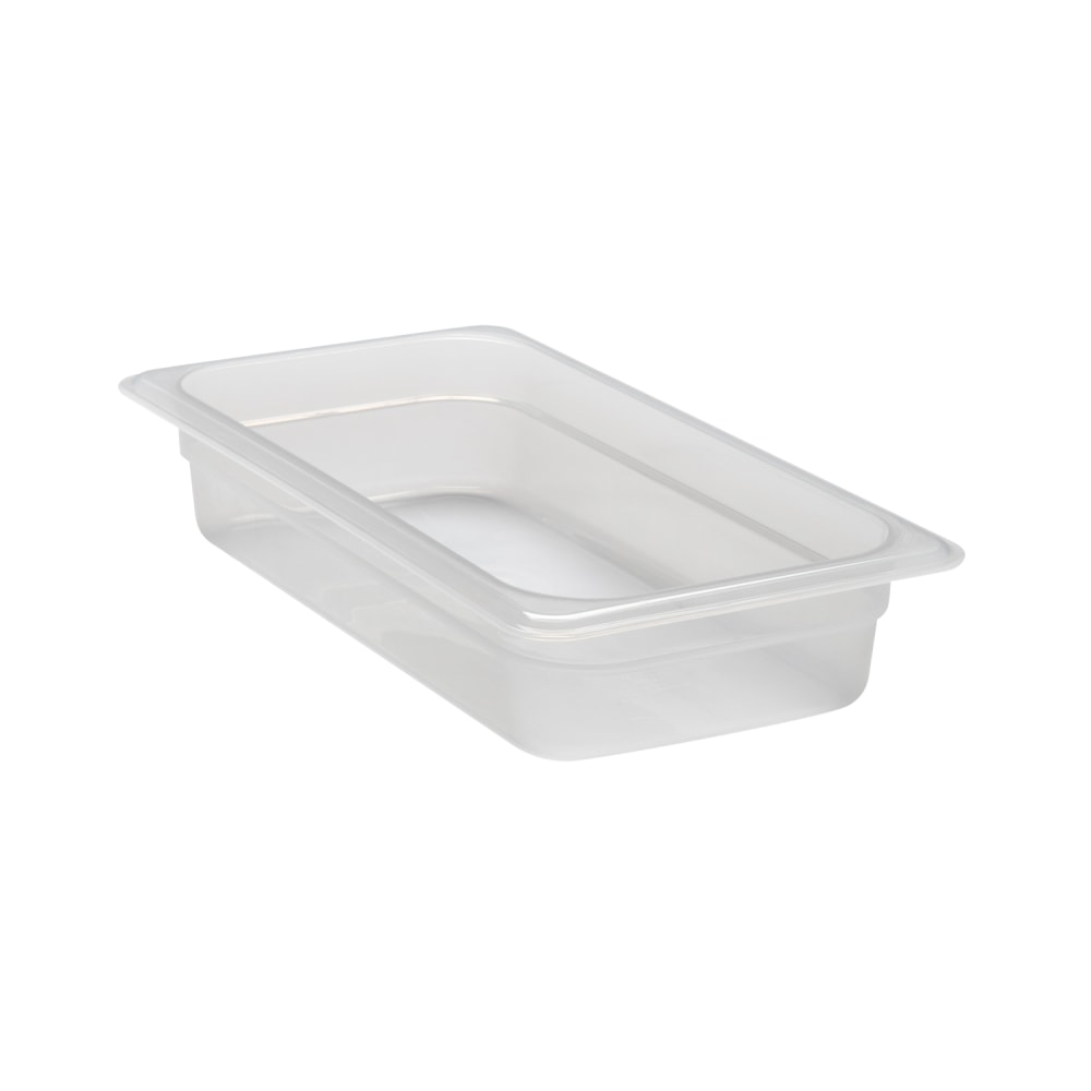 Cambro Translucent GN 1/3 Food Pans, 2-1/2inH x 6-15/16inW x 12-3/4inD, Pack Of 6 Containers MPN:32PP190