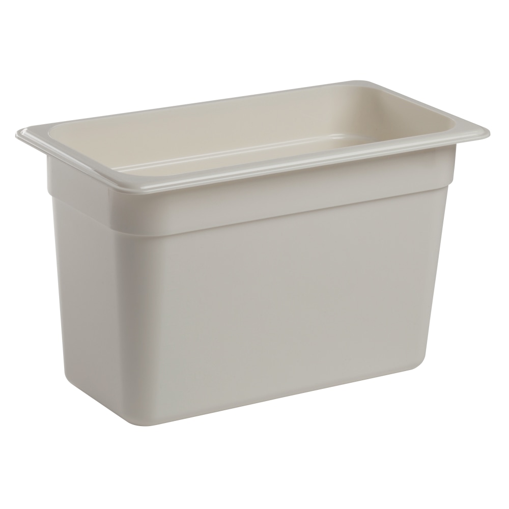 Cambro Camwear GN 1/3 Size 8in Food Pans, 8inH x 7inW 12-3/4inD, White, Set Of 6 Pans MPN:38CW148
