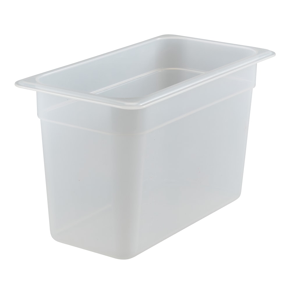 Cambro Translucent GN 1/3 Food Pans, 8inH x 6-15/16inW x 12-3/4inD, Pack Of 6 Containers MPN:38PP190