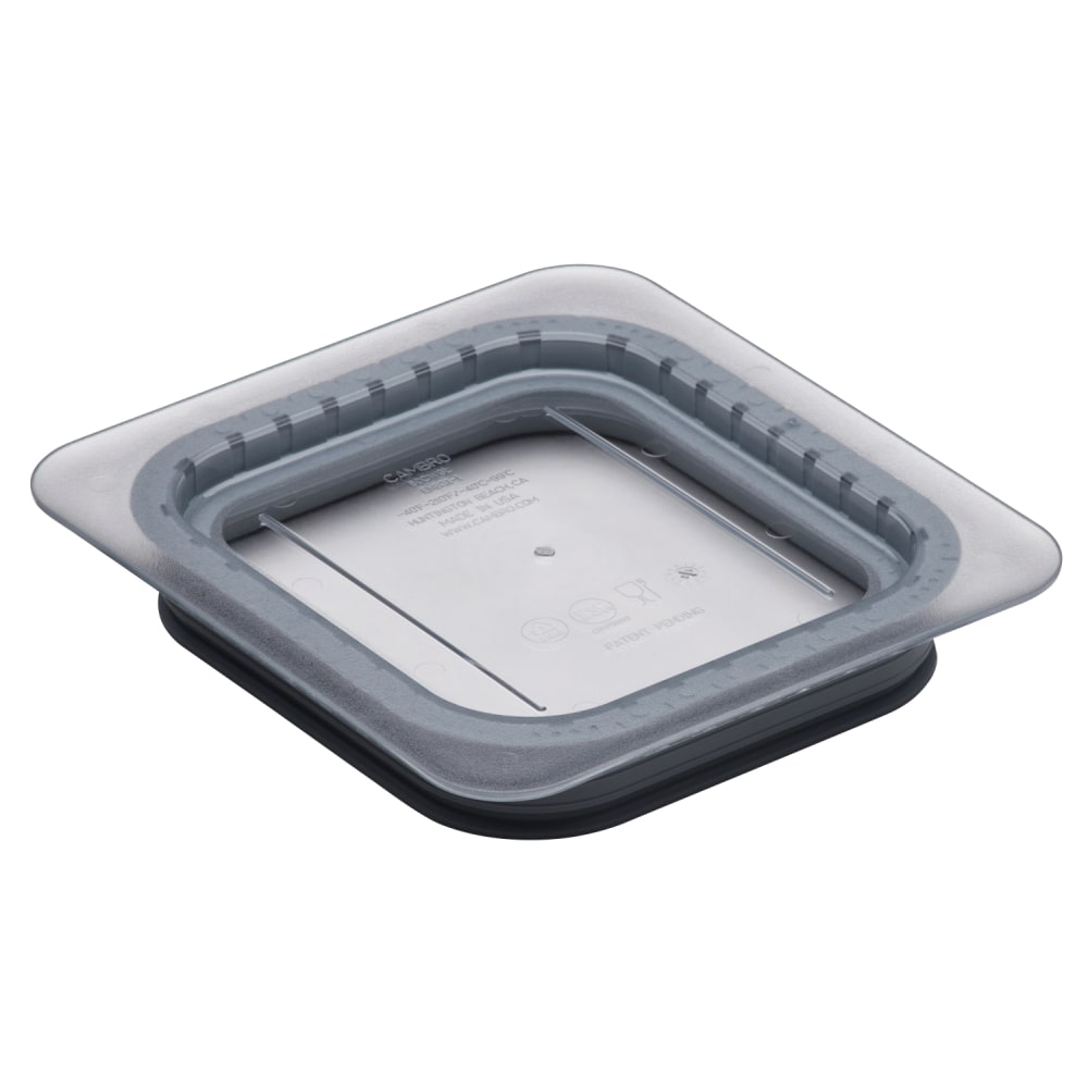 Cambro Camwear GN 1/6 GripLids, Clear, Set Of 6 Lids MPN:60CWGL135