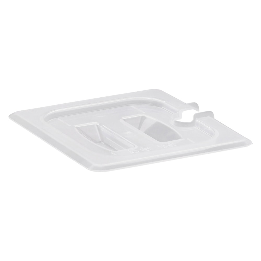 Cambro Translucent 1/6 Food Pan Lids With Notched Handles, Pack Of 6 Lids MPN:60PPCHN190
