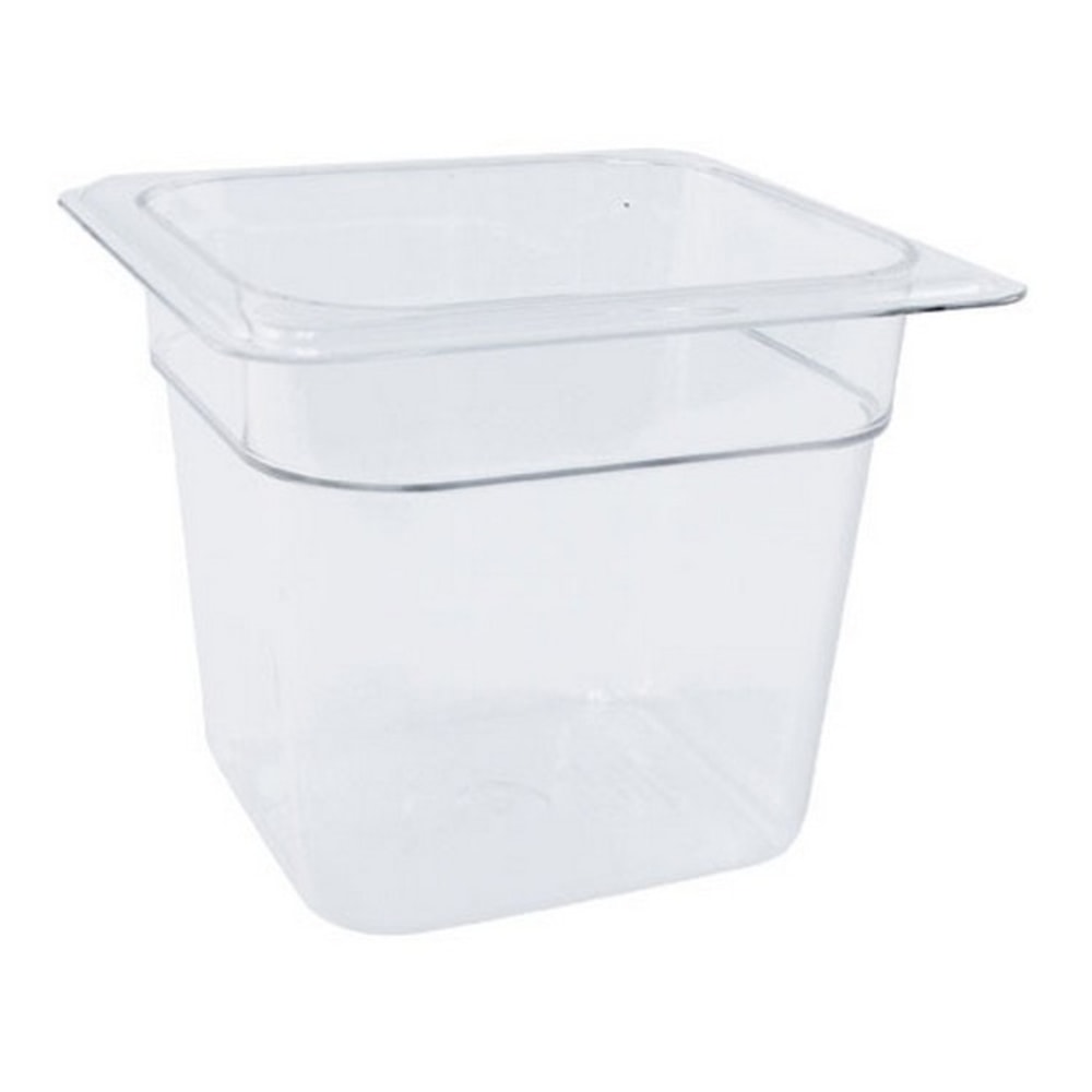 Cambro 1/6 Size Camwear Food Pan 6in x 7in x 7in, Clear MPN:66CW135