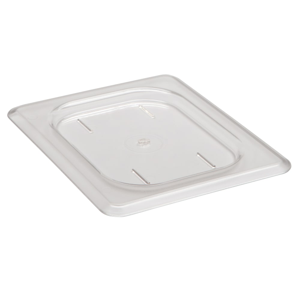 Cambro Camwear 1/8 Flat Food Pan Lids, Clear, Set Of 6 Lids MPN:80CWC135