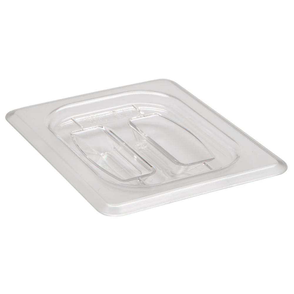 Cambro Camwear GN 1/8 Handled Covers, Clear, Set Of 6 Covers MPN:80CWCH135