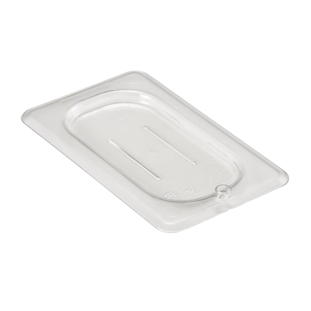Cambro Camwear 1/9 Flat Food Pan Lids, Clear, Set Of 6 Lids MPN:90CWC135