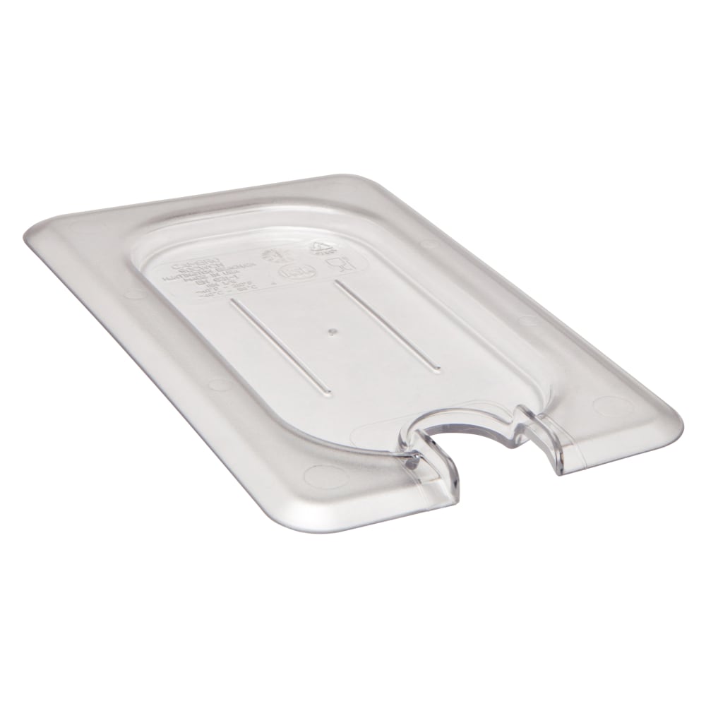 Cambro Camwear GN 1/9 Notched Covers, Clear, Set Of 6 Covers MPN:90CWCN135