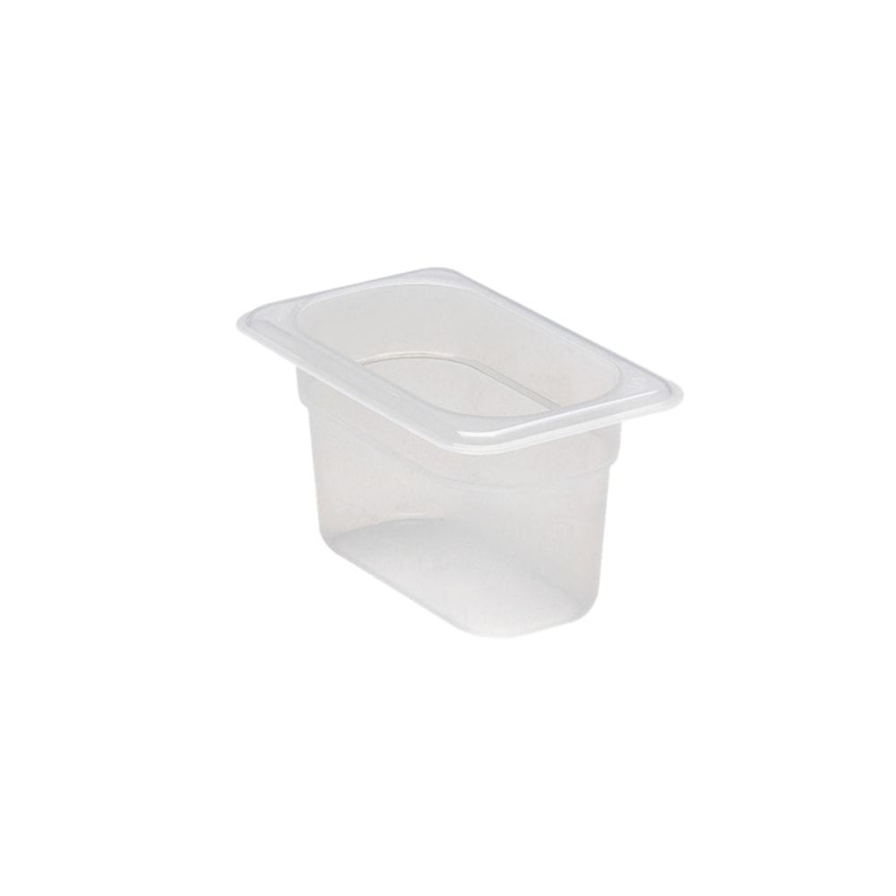 Cambro 1/9 Size Translucent Food Pan, Clear MPN:94PP190