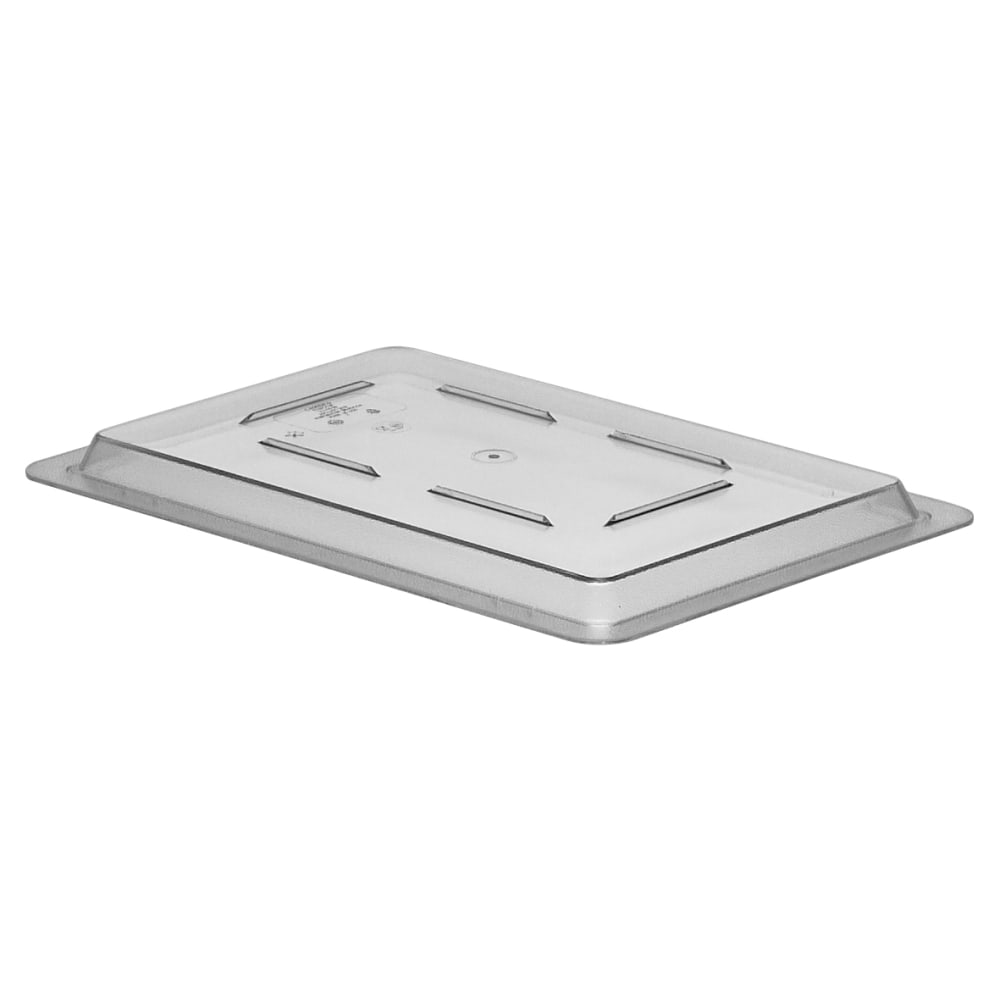 Cambro Camwear Food Box Flat Covers, 12in x 18in, Clear, Set Of 6 Covers MPN:CAM1218CCW135