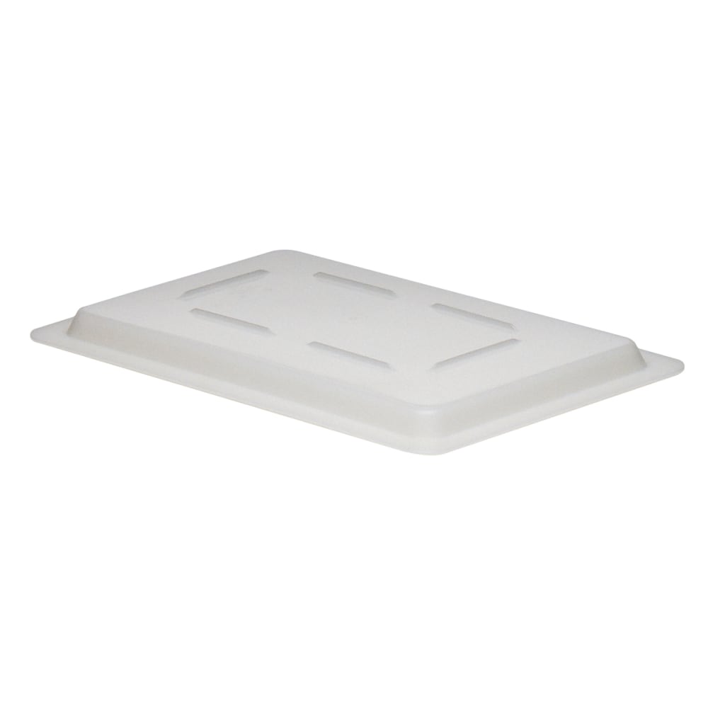 Cambro Poly Flat Cover For 12in x 18in Food Boxes, White, Pack Of 6 Covers MPN:CAM1218CP148