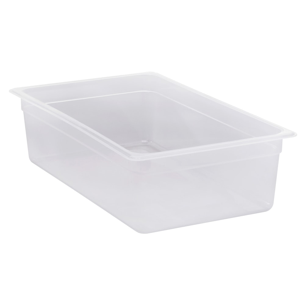 Cambro Translucent GN 1/1 Food Pans, 6inH x 12-3/4inW x 20-7/8inD, Pack Of 6 Containers MPN:CAM16PP190.