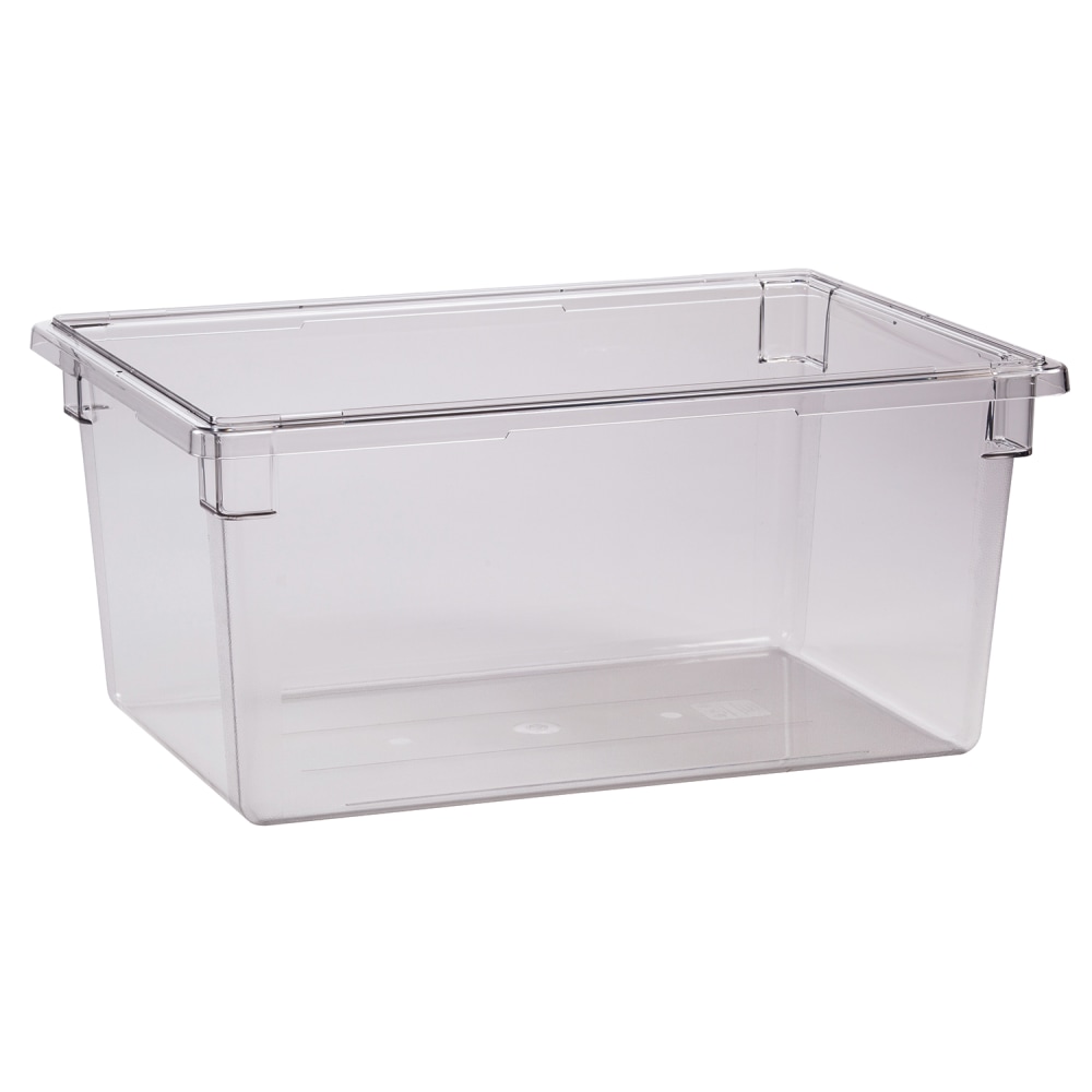 Cambro Camwear 12inD Food Storage Boxes, 18in x 26in, Clear, Set Of 4 Boxes MPN:CAM182612CW135