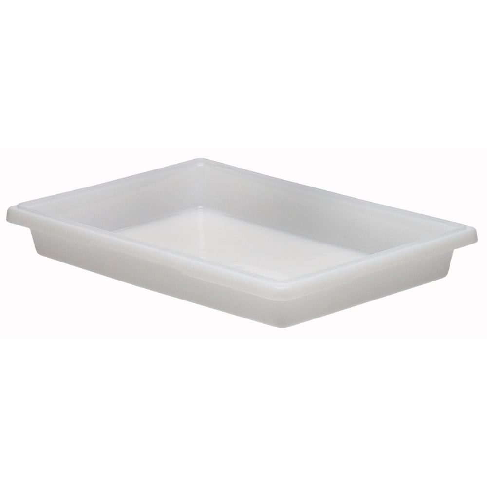 Cambro Poly Food Boxes, 3-1/2inH x 18inW x 26inD, White, Pack Of 6 Boxes MPN:CAM18263P148