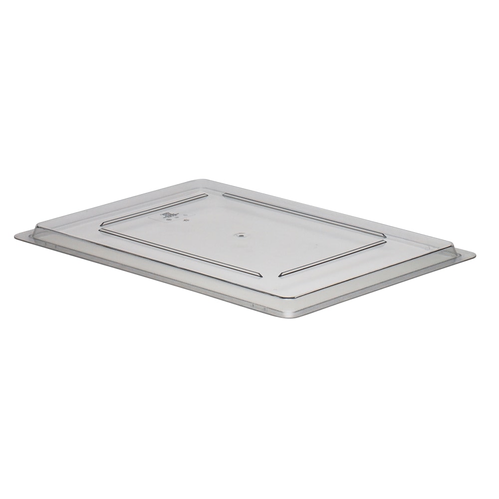 Cambro Camwear Food Box Flat Covers, 18in x 26in, Clear, Set Of 6 Covers MPN:CAM1826CCW135