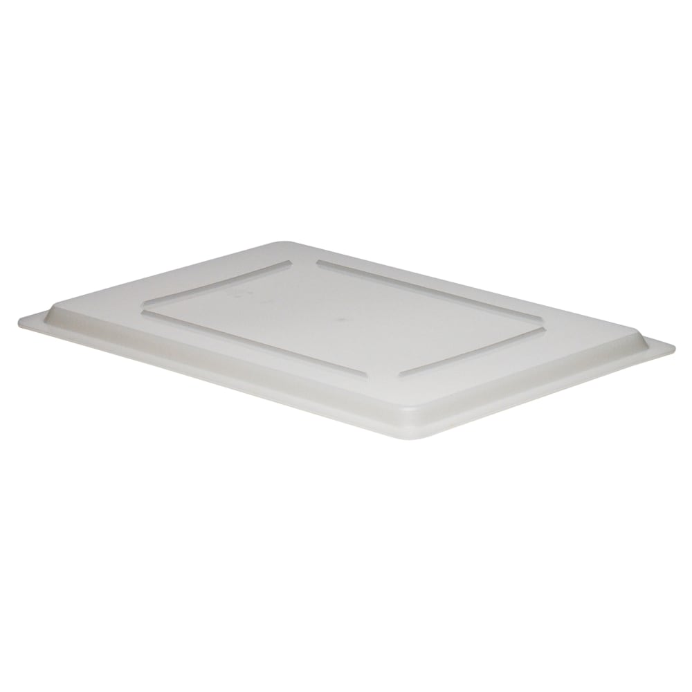 Cambro Poly Flat Cover For 18in x 26in Food Boxes, White, Pack Of 6 Covers MPN:CAM1826CP148