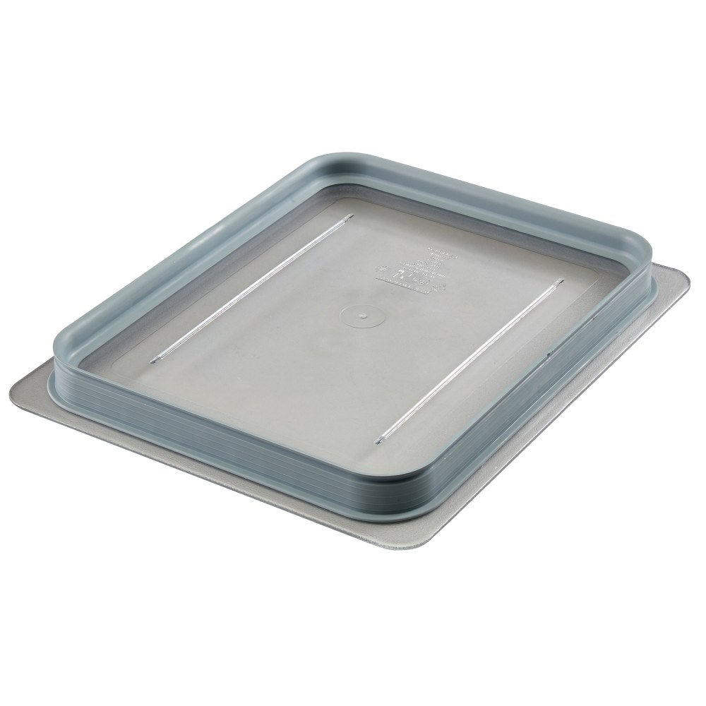 Cambro Camwear GN 1/2 GripLids, Clear, Set Of 6 Lids MPN:CAM20CWGL135.