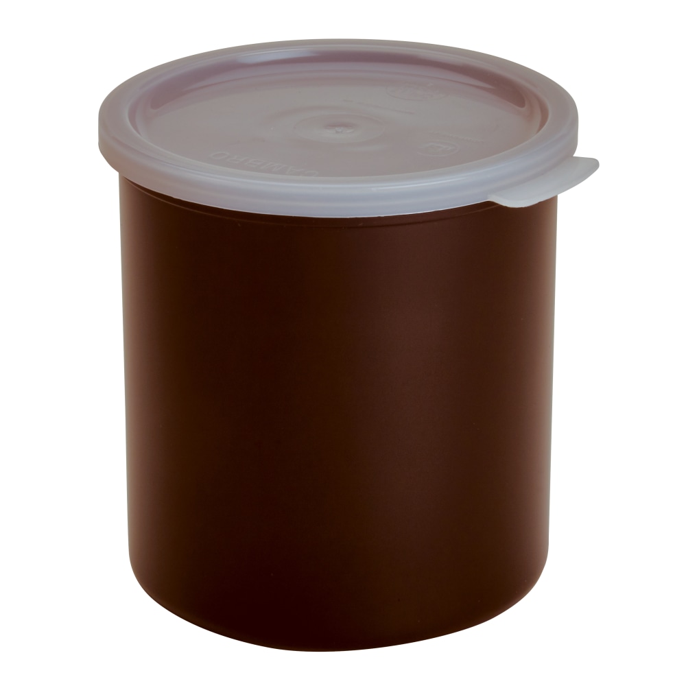 Cambro Deli Crocks, 2.7 Qt, Reddish Brown, Pack Of 6 Crocks MPN:CAMCP27195