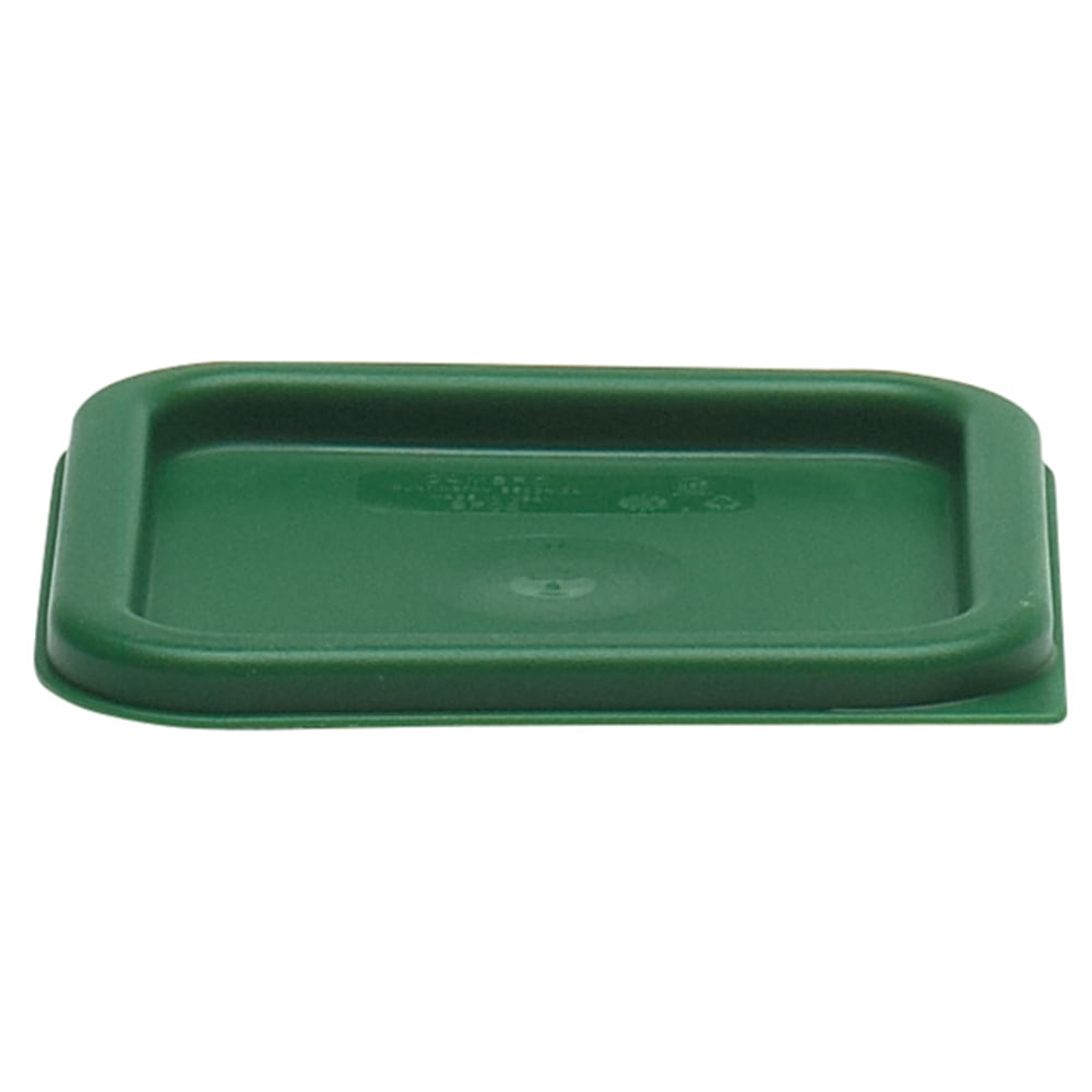 Cambro CamSquare Lids For 2-4 Qt Storage Containers, Kelly Green, Pack Of 6 Lids MPN:CAMSFC2452