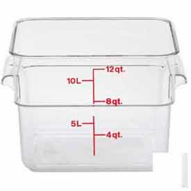 Cambro® Square Food Container W/ Handle 11-1/4