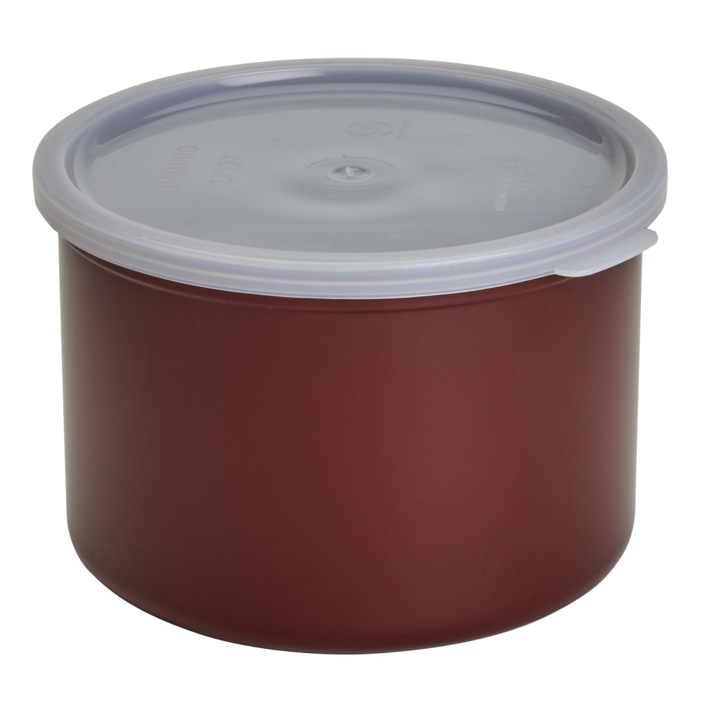 Cambro Deli Crocks, 1.5 Qt, Reddish Brown, Pack Of 6 Crocks MPN:CP15195