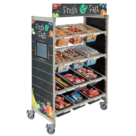 Take Out Shelving Unit, 67 in H, 48 in W MPN:CPM244867FX1