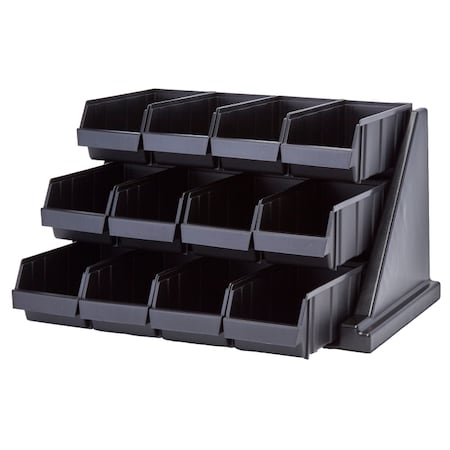 Condiment Organizer, 14 1/4 in H, Black MPN:EA12RS12110