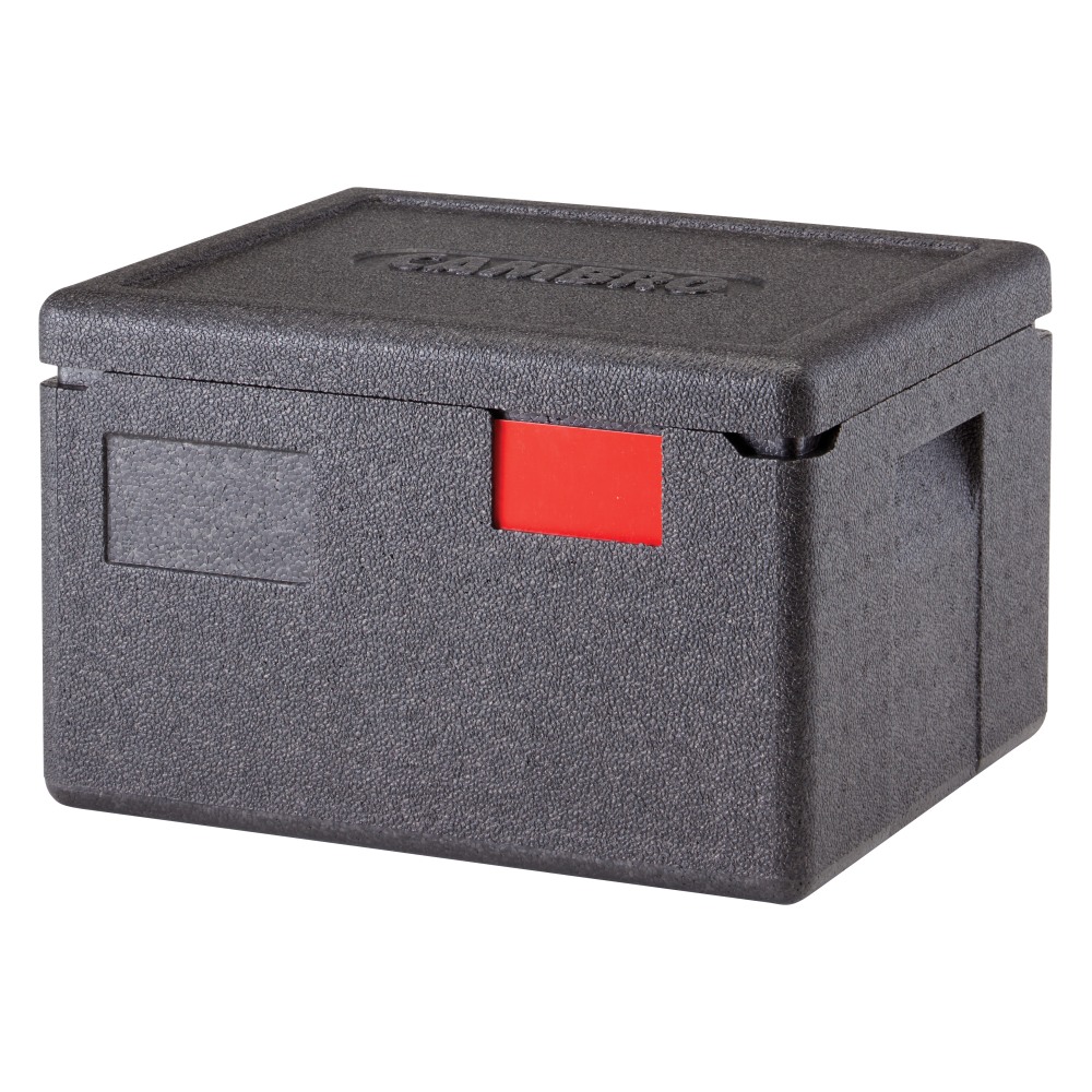 Cambro Cam GoBox Half-Size 6in Deep Top Loading Food Transporter, 10inH x 13inW x 15-7/16inD, Black MPN:EPP260SW110