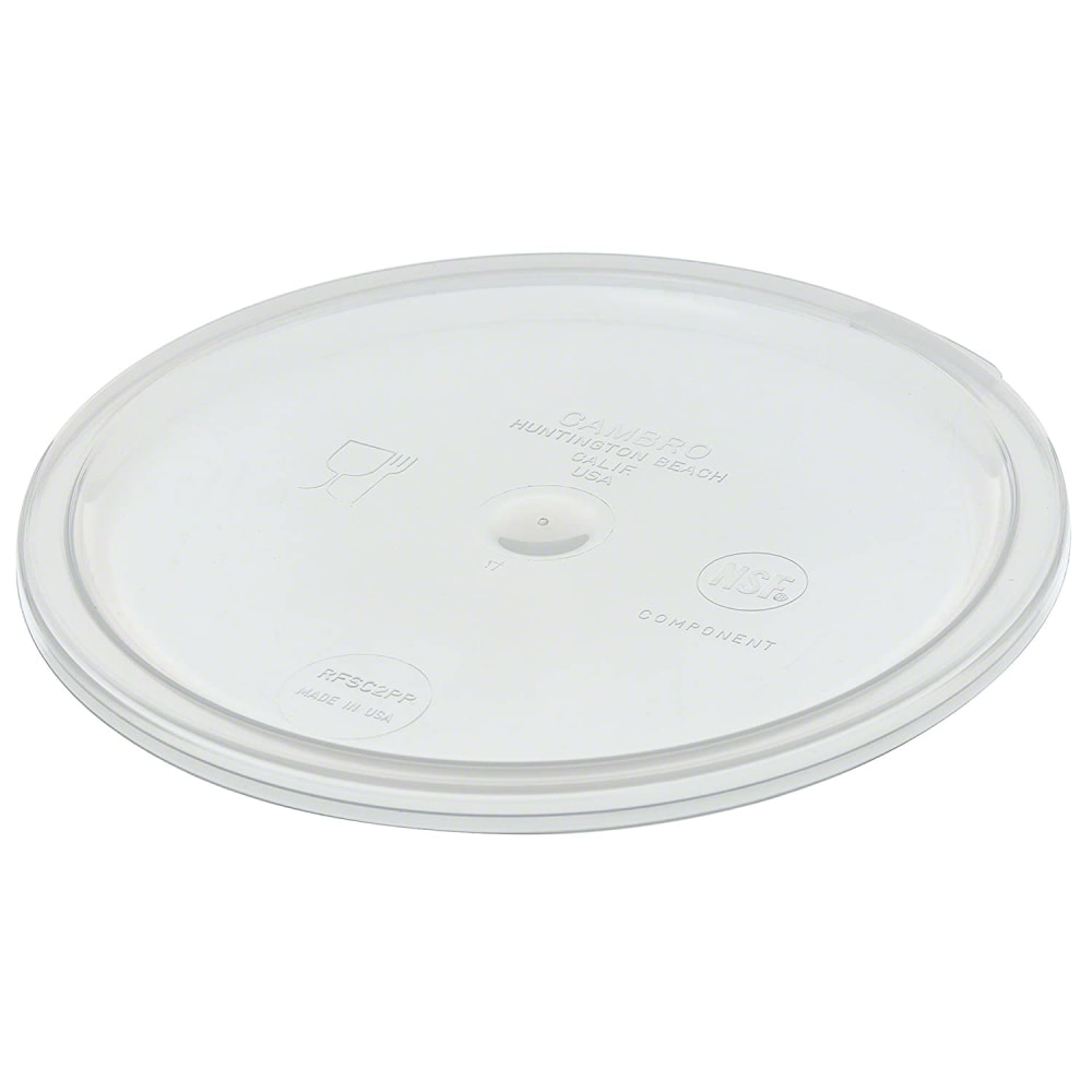 Cambro Container Lids, Translucent, Pack Of 12 Lids MPN:IGRFSC2PP190