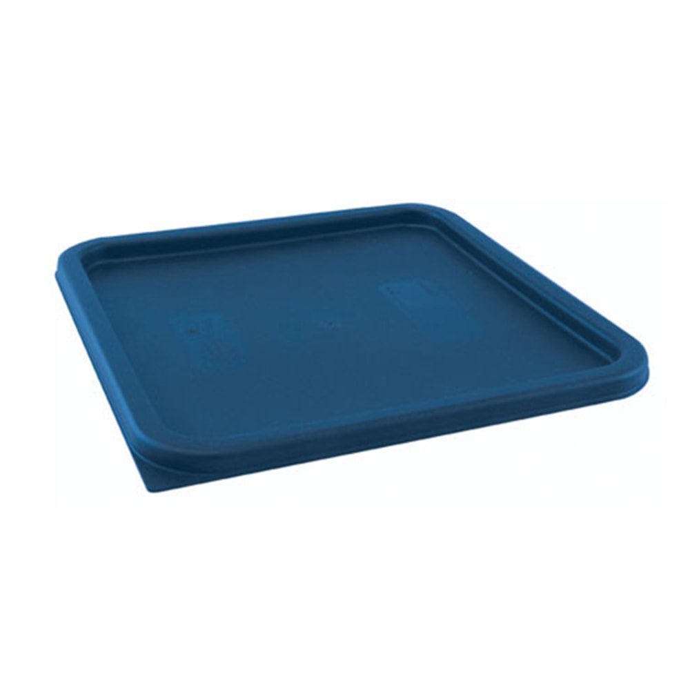 Cambro CamSquare Lid, 22 Qt, 5/8inH x 11 7/16inW x 11 7/16inD, Blue MPN:SFC12453