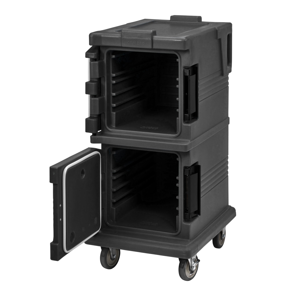 Cambro UPC600 Ultra Camcart Food Pan Cabinet, 45inH x 21-1/2inW x 27-1/8inD, Black MPN:UPC600110