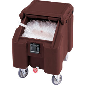 Cambro ICS100L4S131 - Ice Caddies Dark Brown 100 Lbs. Cap. ICS100L4S131