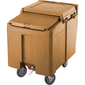 Cambro ICS125L157 - Ice Caddies Beige 125 Lbs. Cap. 2 Swivel 2 locking ICS125L157