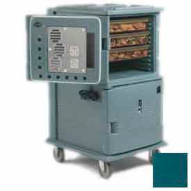 Cambro UPCHT1600192 - Ultra CamCart Heated Food Pan Carrier Front Loading Granite Green UPCHT1600192