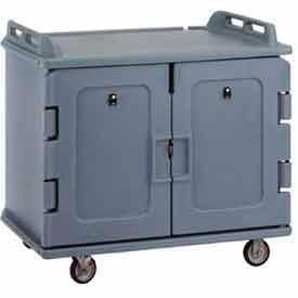 Cambro MDC1418S20194 - Meal Delivery Cart Low Profile 2 Doors 48-1/2 x 32-1/2 x 44 Granite Sand MDC1418S20194