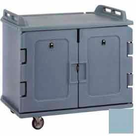 Cambro MDC1418S20401 - Meal Delivery Cart Low Profile 2 Doors 48-1/2 x 32-1/2 x 44 Slate Blue MDC1418S20401