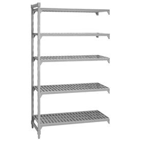 Camshelving® Premium Add-On Unit - 5 Vented Shelves 21x60x72 CPA216072V5480