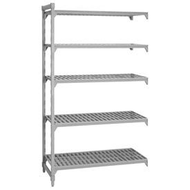 Camshelving® Premium Add-On Unit - 5 Vented Shelves 24x36x72 CPA243672V5480