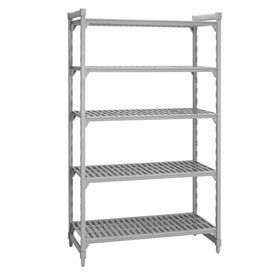 Camshelving® Stationary Starter - 5 Vented Shelves 24x48x64 CPU244864V5480