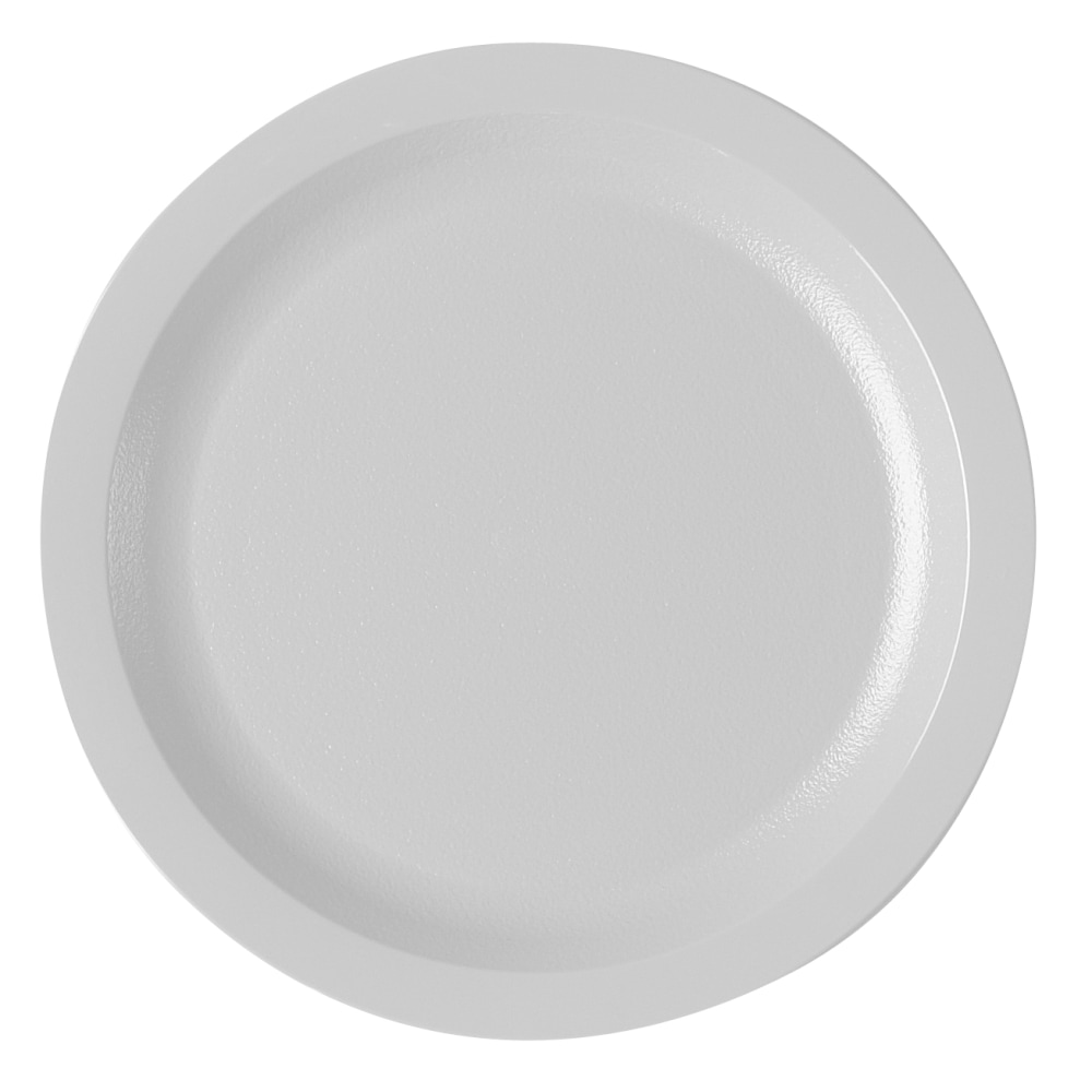 Cambro Camwear Round Dinnerware Plates, 7-1/4in, White, Pack Of 48 Plates MPN:725CWNR148