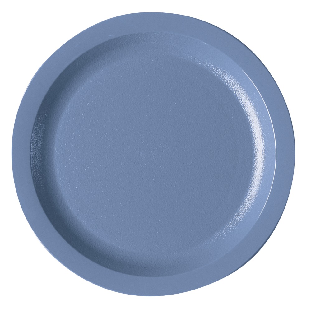 Cambro Camwear Round Dinnerware Plates, 7-1/4in, Slate Blue, Pack Of 48 Plates MPN:725CWNR401