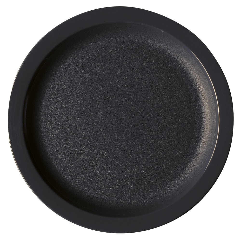 Cambro Camwear Round Dinnerware Plates, 8-1/4in, Black, Set Of 48 Plates MPN:825CWNR110