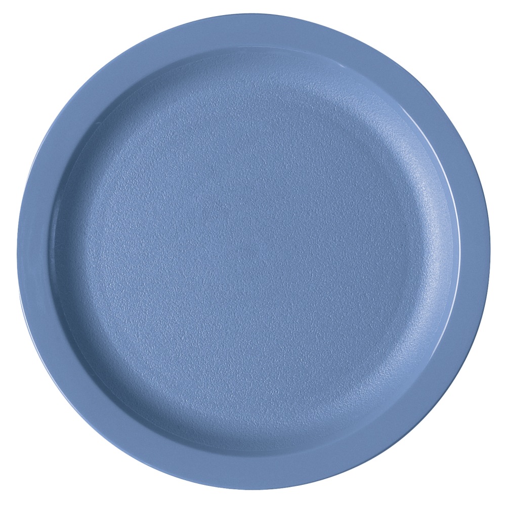 Cambro Camwear Round Dinnerware Plates, 8-1/4in, Slate Blue, Set Of 48 Plates MPN:825CWNR401