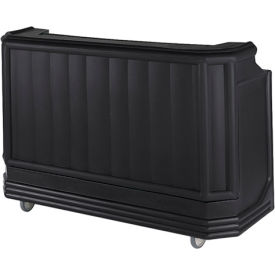 Cambro BAR730110 - Large Size Bottle Service Standard Decor Black BAR730110