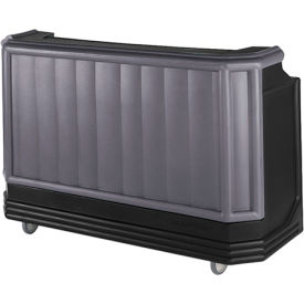 Cambro BAR730420 - Large Size Bottle Service Standard Decor Granite Gray w/Black Base BAR730420