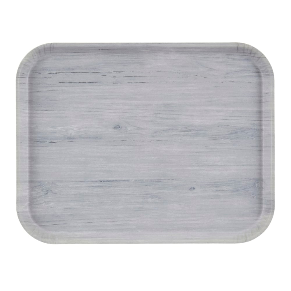 Cambro Rectangular Decor Series Camtrays, 7/8in x 14-1/16in, Stone Gray, Set Of 12 Trays MPN:1418DC810