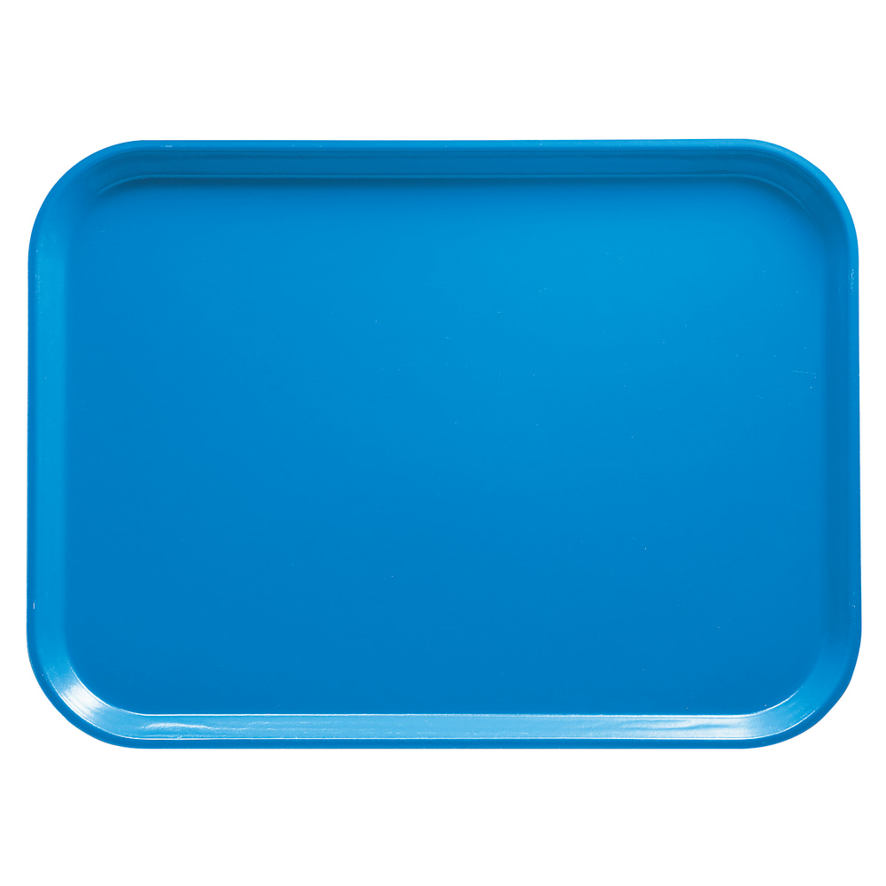 Cambro Camtray Rectangular Serving Trays, 15in x 20-1/4in, Horizon Blue, Pack Of 12 Trays MPN:1520105