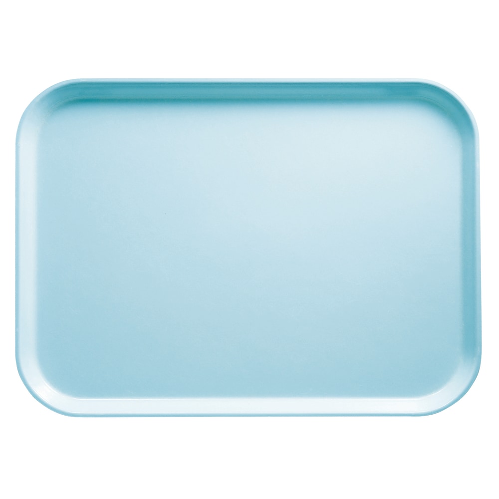 Cambro Camtray Rectangular Serving Trays, 15in x 20-1/4in, Sky Blue, Pack Of 12 Trays MPN:1520177